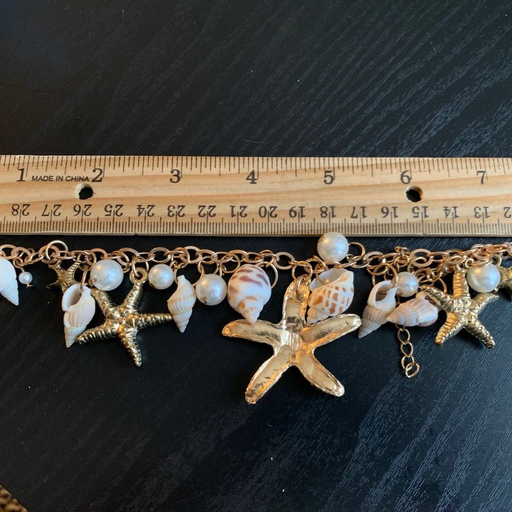 Sea Shell Necklace & Bracelet Set - Picture 5 of 8